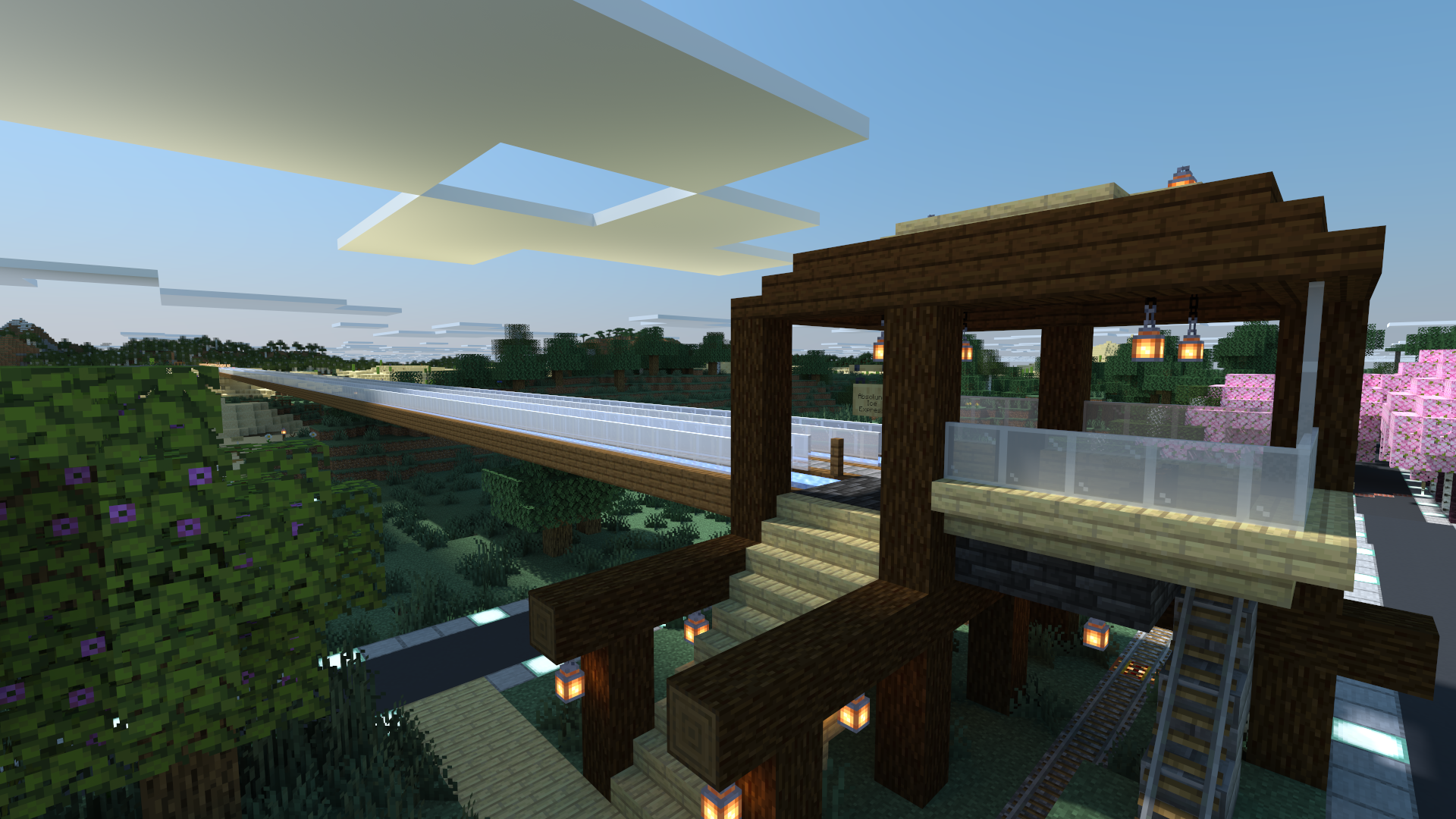 Absoluno Ice Express Station Just After Sunrise